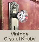 Vintage Crystal Door Hardware